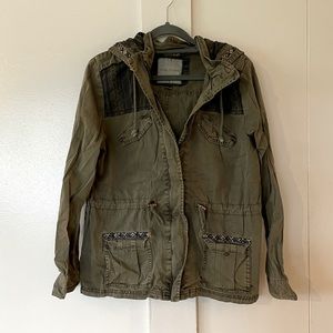 Army green maurices jacket